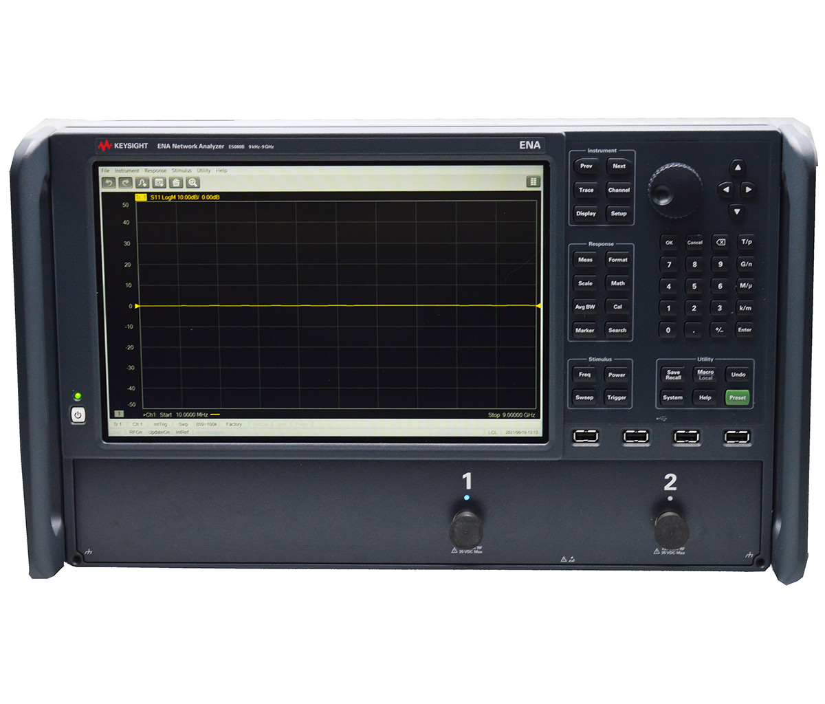 KEYSIGHT E5080B 2-PORT TEST SET, 9 kHz TO 9 GHz ENA NETWORK ANALYZER 172 1E5 290