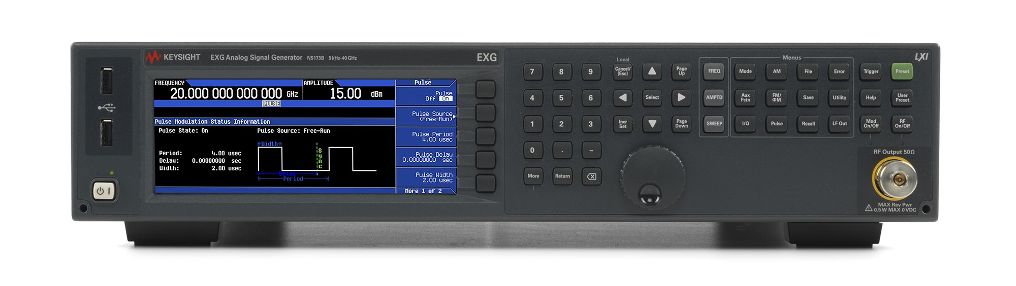 KEYSIGHT N5183A 100 kHz TO 40 GHz ANALOG SIGNAL GENERATOR 1E1 1EA 540 UNW